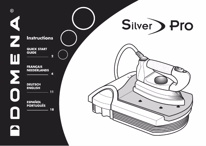 Página 1 del manual Manual de usuario Domena Silver Pro