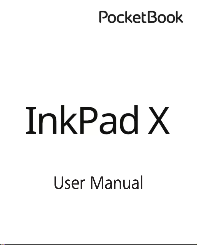 Página 1 del manual Manual de usuario PocketBook InkPad X