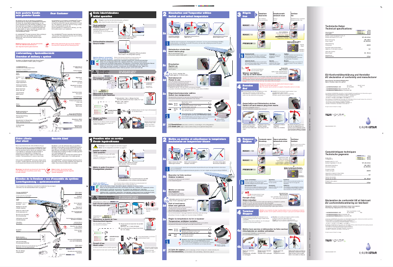 Imagen de la primera página del manual del dispositivo Magic S4