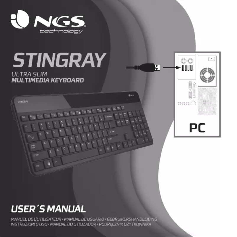 Imagen de la primera página del manual del dispositivo Stingray