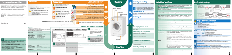 Imagen de la primera página del manual del dispositivo WM10E428EP