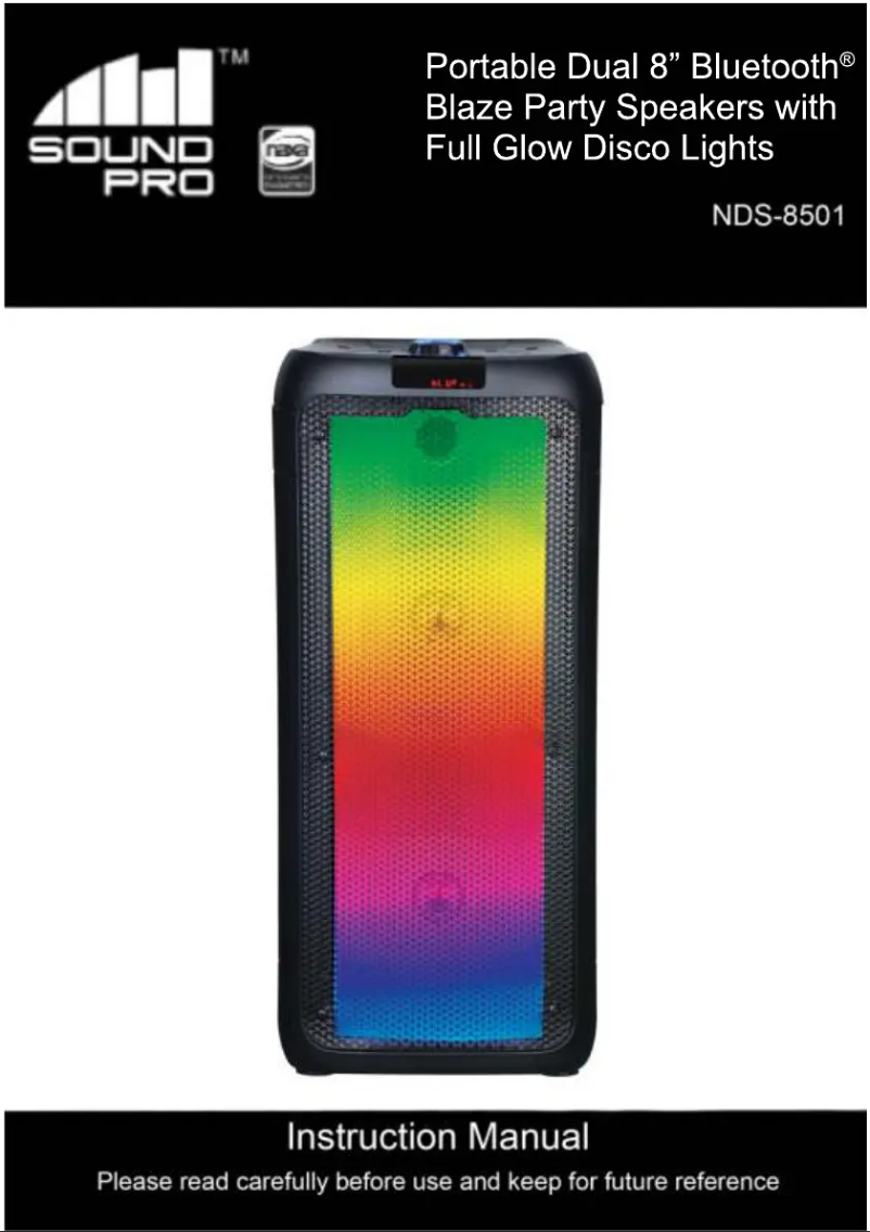 Página 1 del manual Manual de usuario Naxa NDS-8501