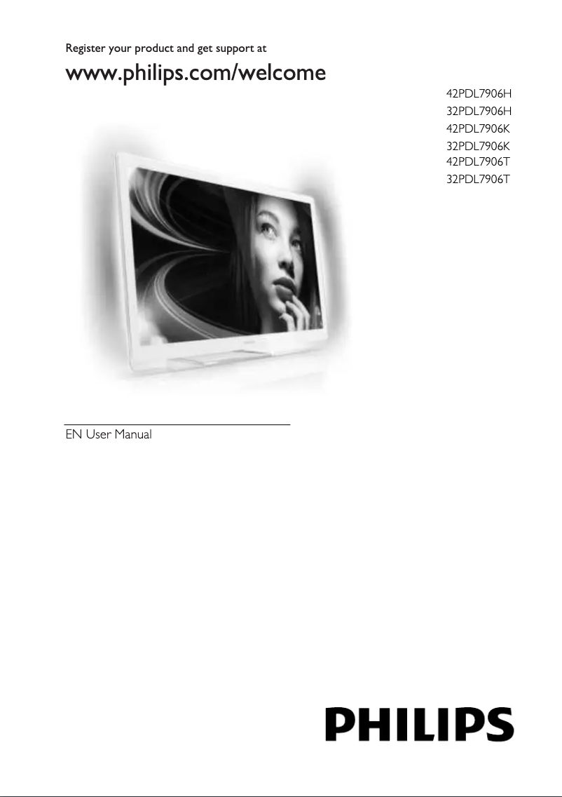 Imagen de la primera página del manual del dispositivo DesignLine Edge 32PDL7906H