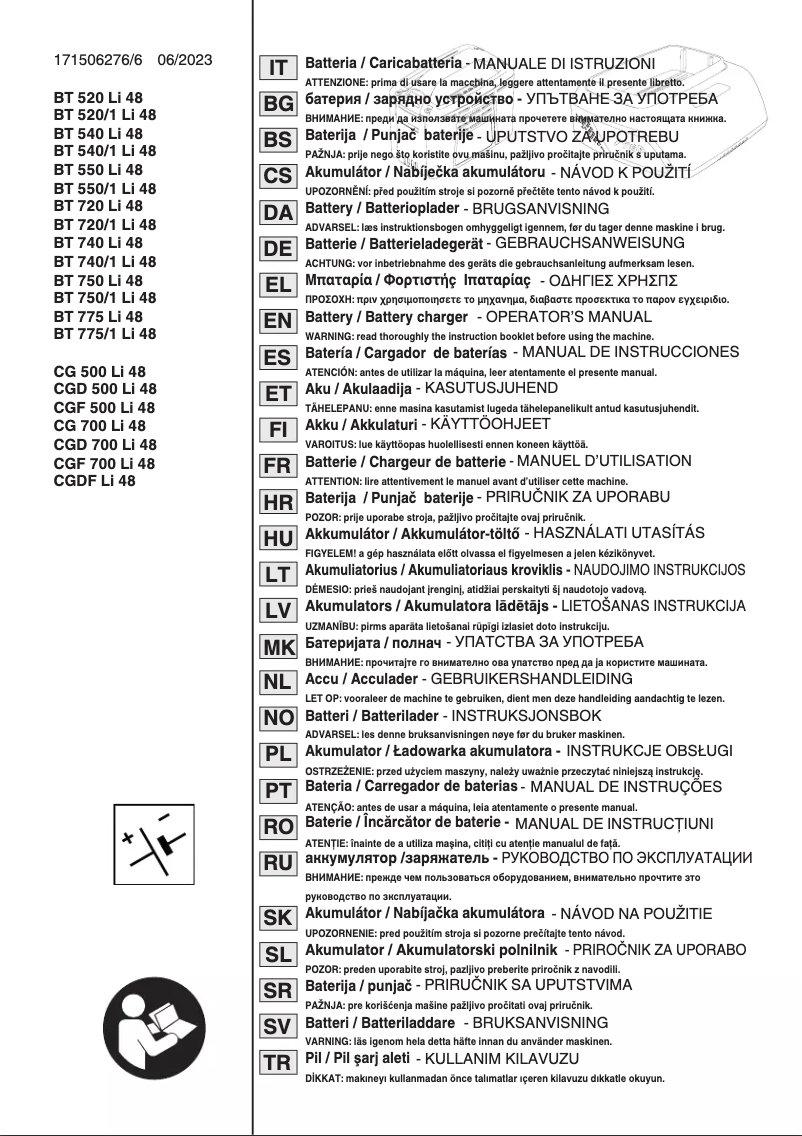 Página nº 1 - Manual de usuario Stiga EC 430 FU