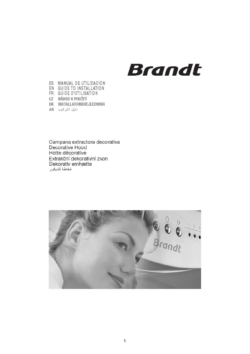 Página 1 del manual Manual de usuario Brandt BHB6601X