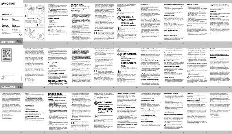 Imagen de la primera página del manual del dispositivo IAN 383922