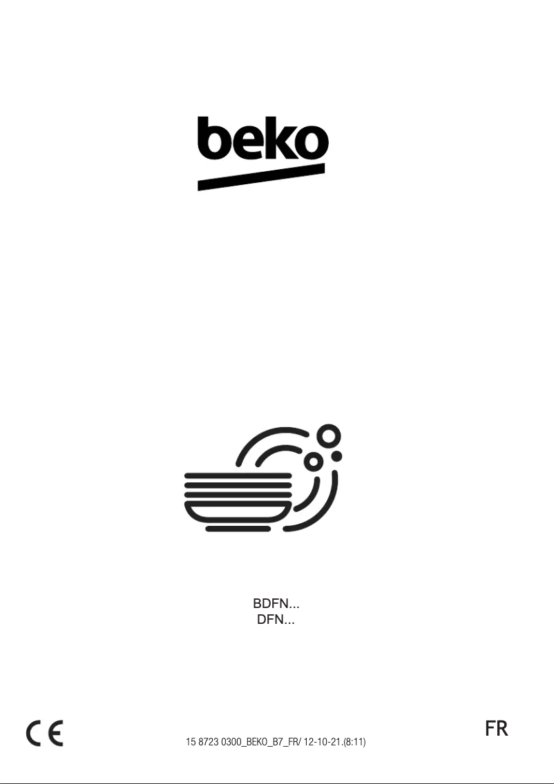 Página 1 del manual Manual de usuario Beko BDFN26440WC