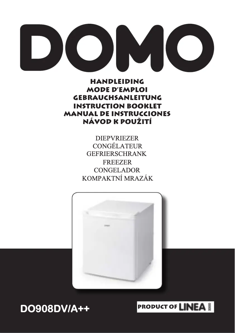 Imagen de la primera página del manual del dispositivo DO908DV