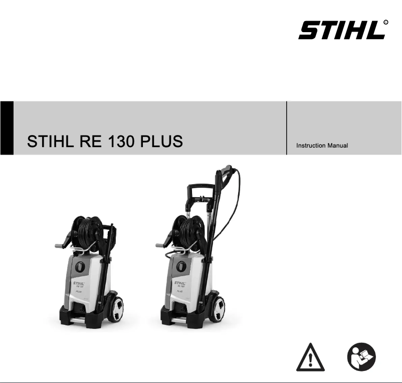 Página 1 del manual Manual de usuario Stihl RE 130 Plus