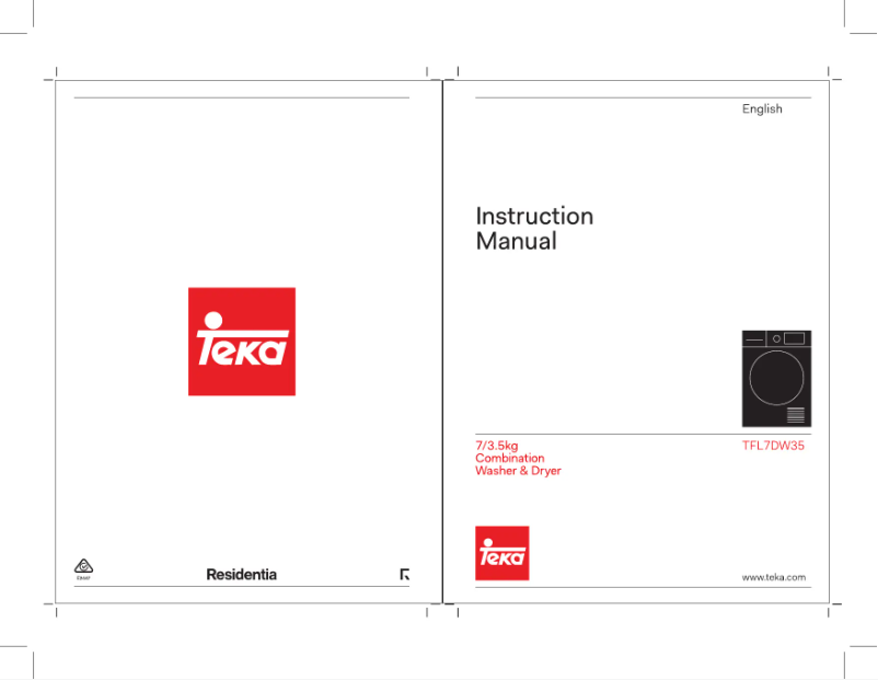 Imagen de la primera página del manual del dispositivo TFL7D35