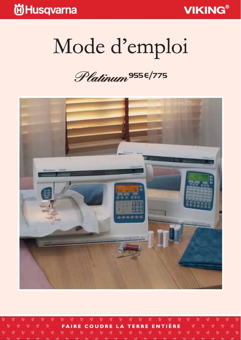 Imagen de la primera página del manual del dispositivo Platinum 775