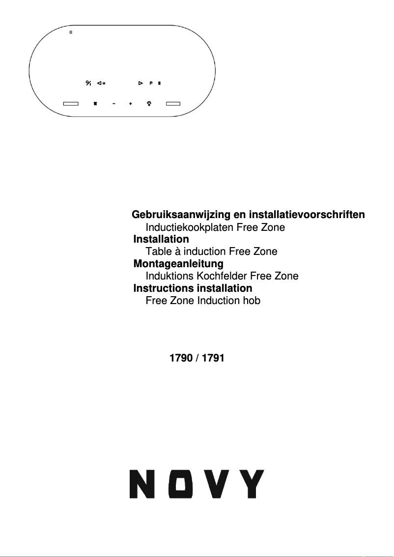 Imagen de la primera página del manual del dispositivo Multi zone 1791