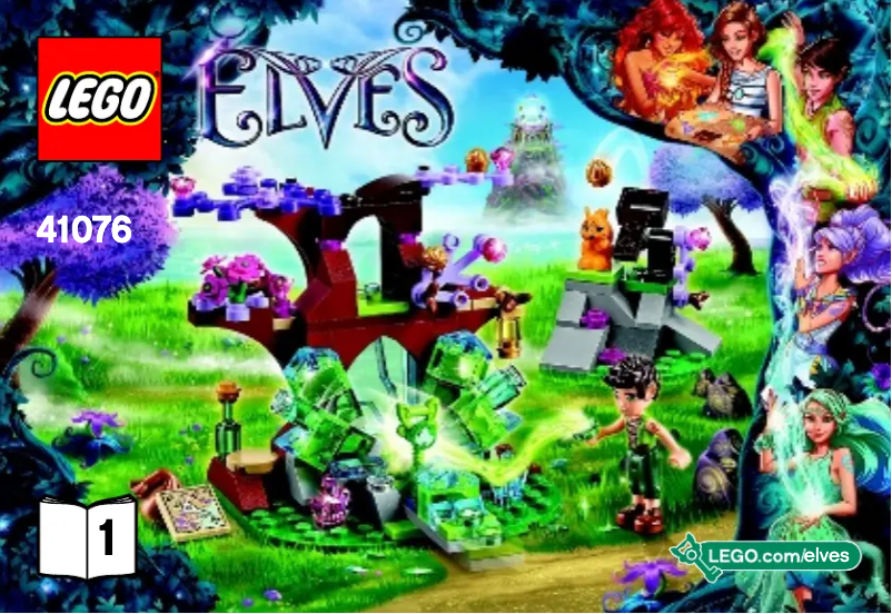 Página 1 del manual Manual de usuario Lego Elves 41076