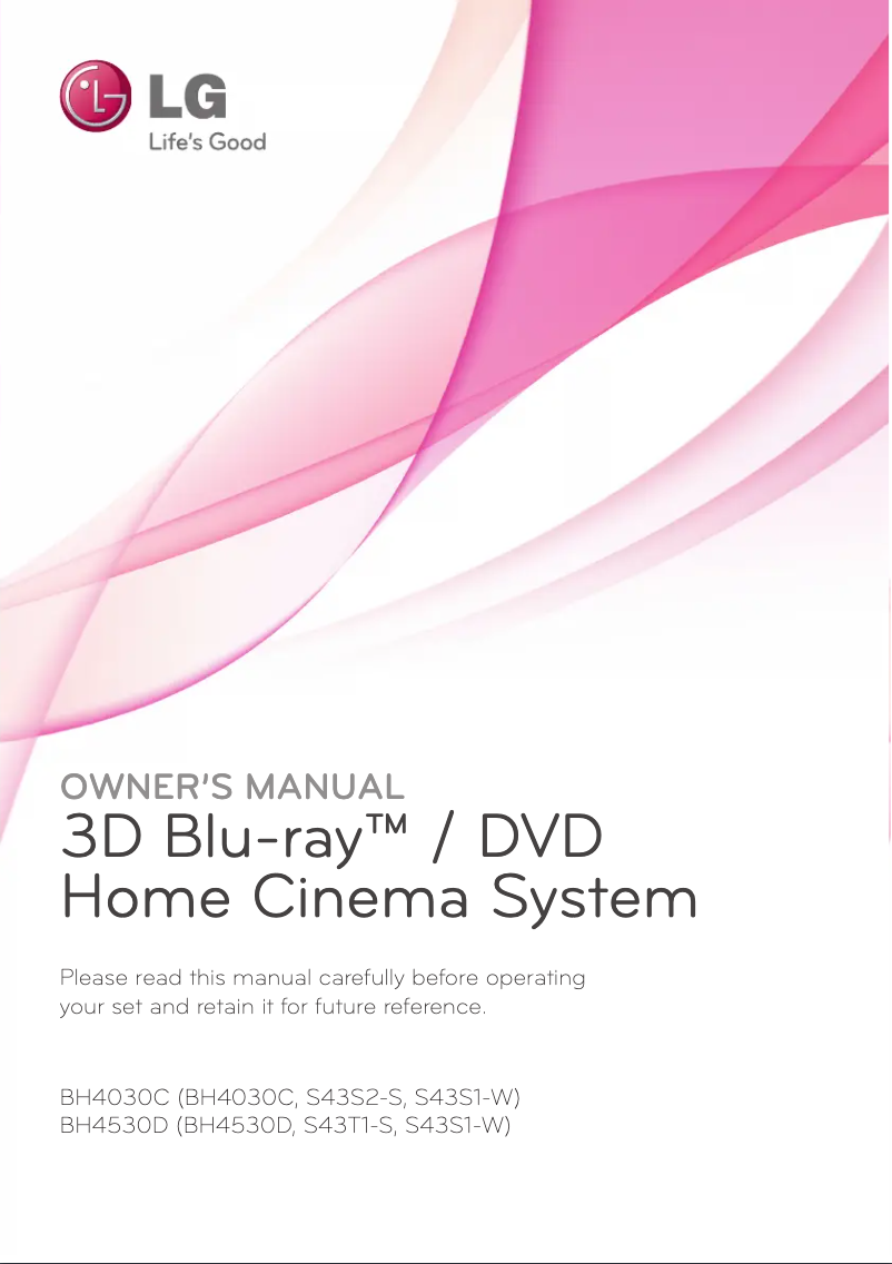 Imagen de la primera página del manual del dispositivo BH4030C