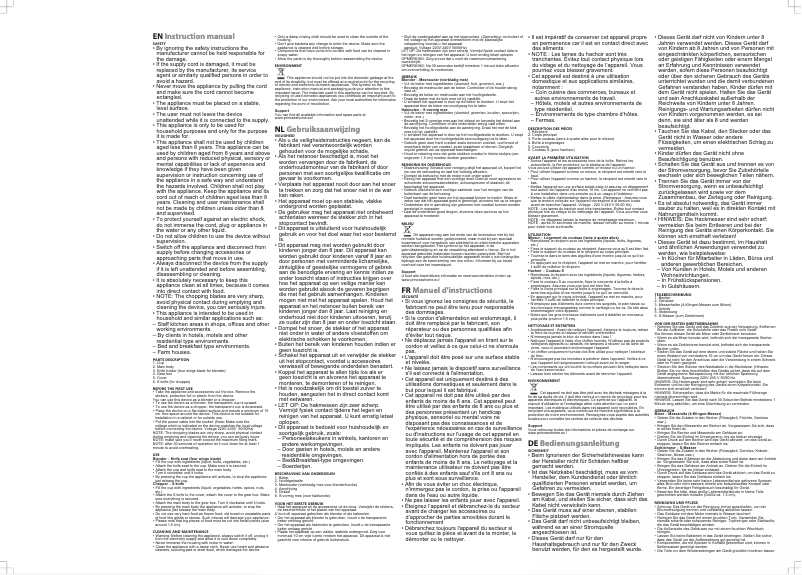 Imagen de la primera página del manual del dispositivo 221080