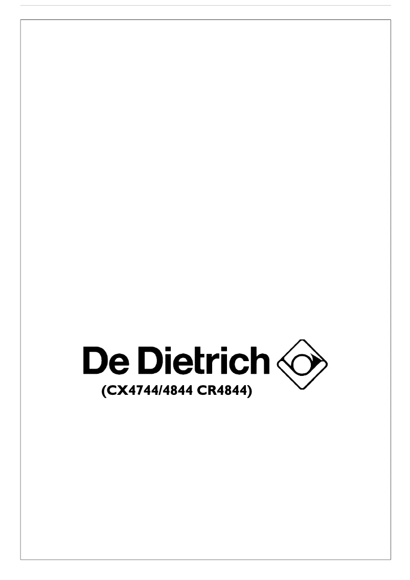 Imagen de la primera página del manual del dispositivo CX4844