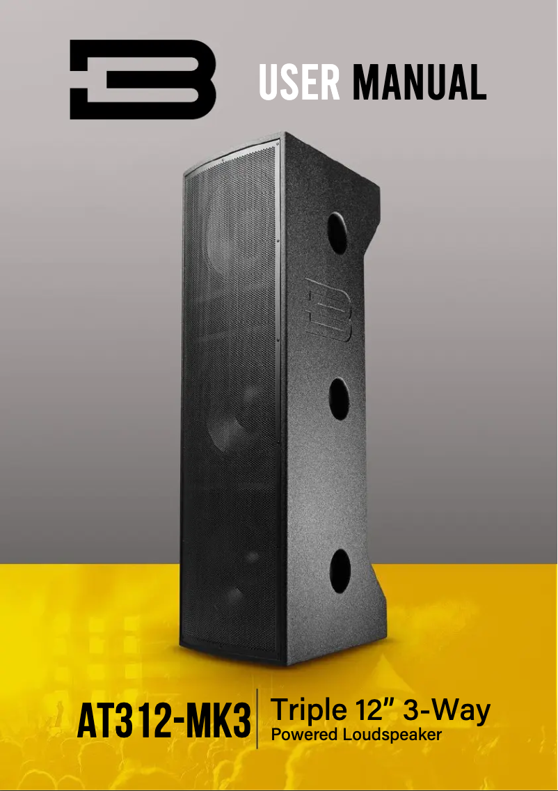 Página nº 1 - Manual de usuario BASSBOSS AT312-MK3