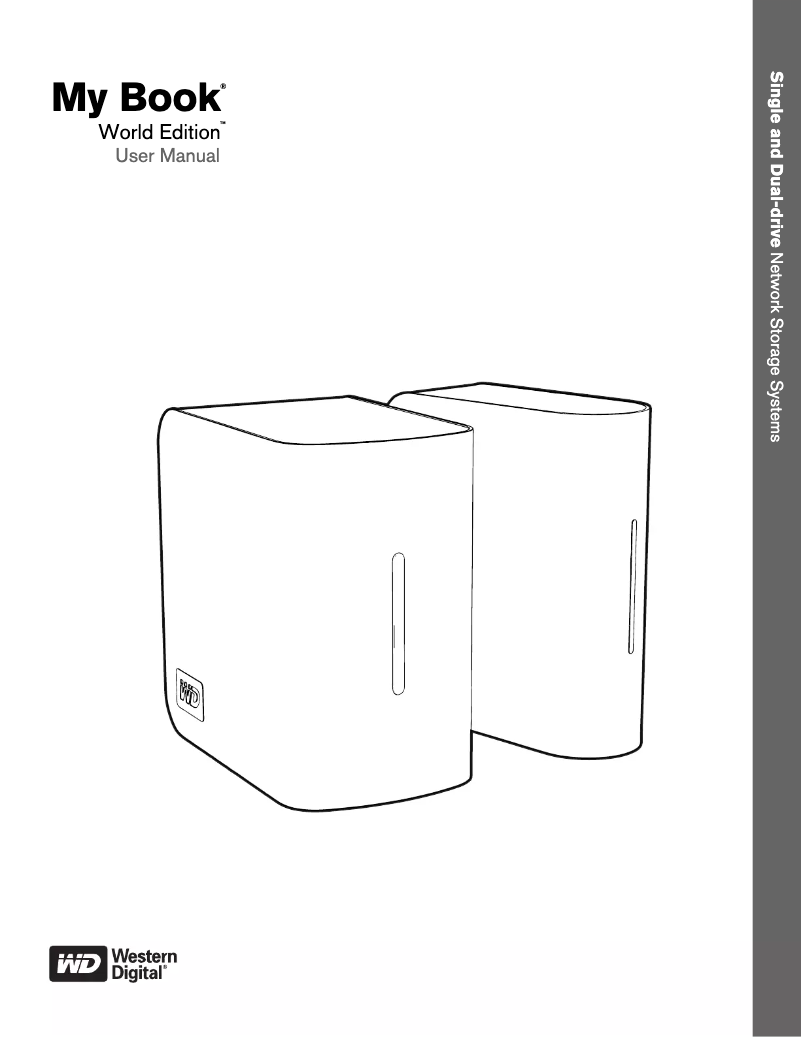 Página 1 del manual Manual de usuario Western Digital My Book World