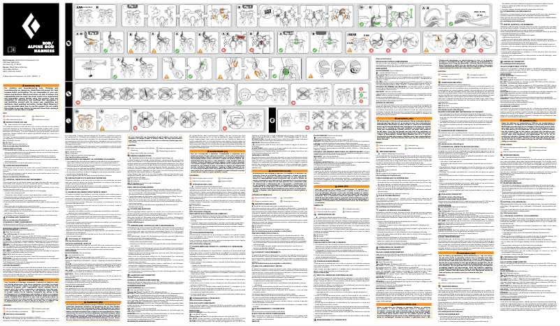 Imagen de la primera página del manual del dispositivo Alpine Bod