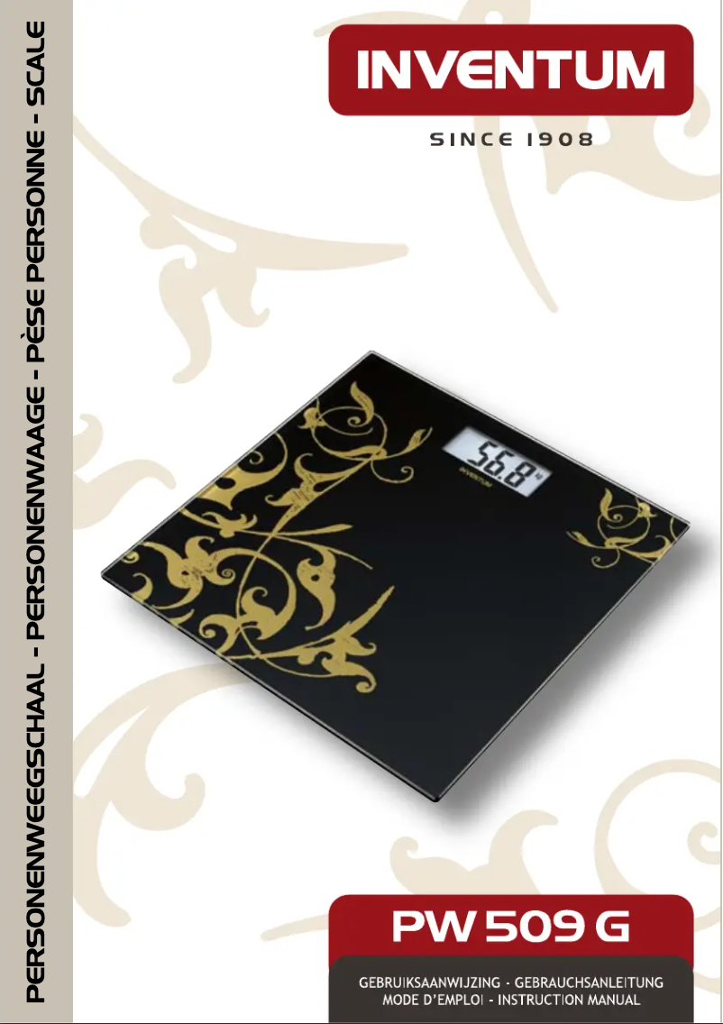 Página 1 del manual Manual de usuario Inventum PW509G