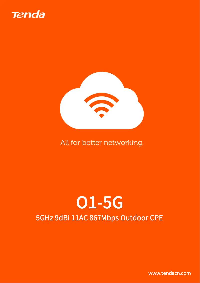 Imagen de la primera página del manual del dispositivo O1-5G