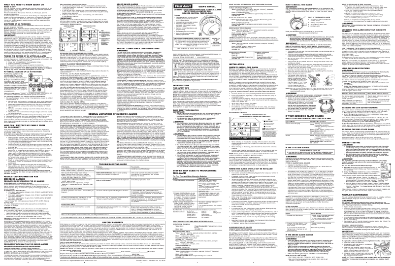 Imagen de la primera página del manual del dispositivo SC07