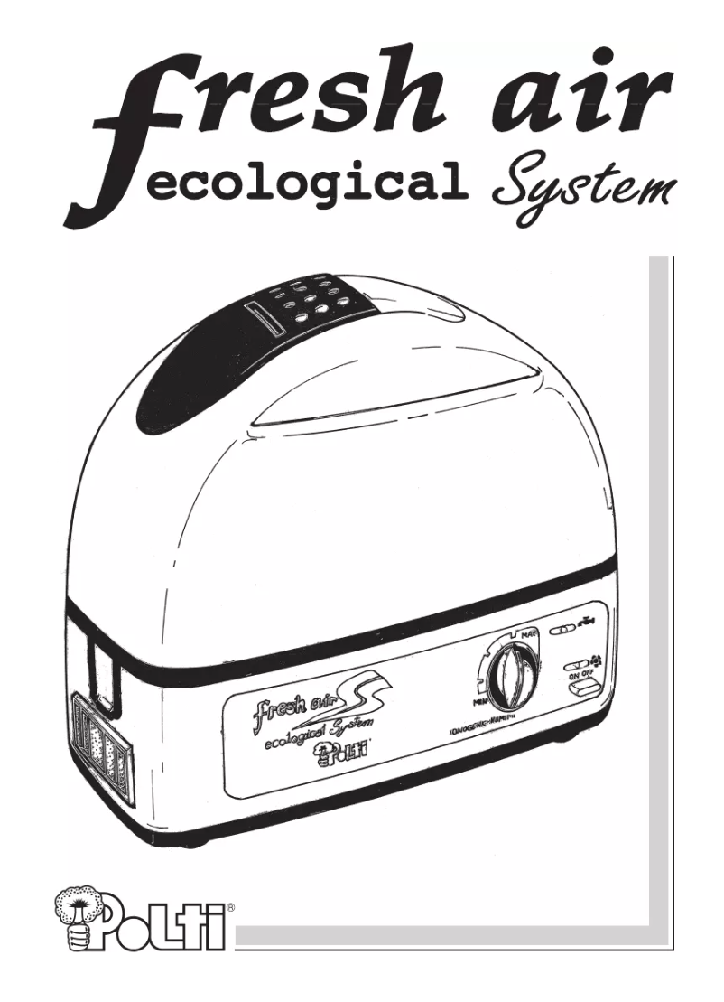 Página nº 1 - Manual de usuario Polti Fresh Air FA20