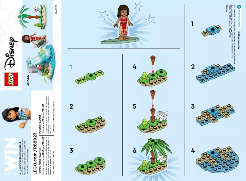 Página 1 del manual Manual de usuario Lego Disney 30646
