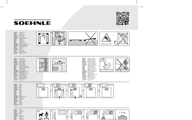 Página 1 del manual Manual de usuario Soehnle 63837