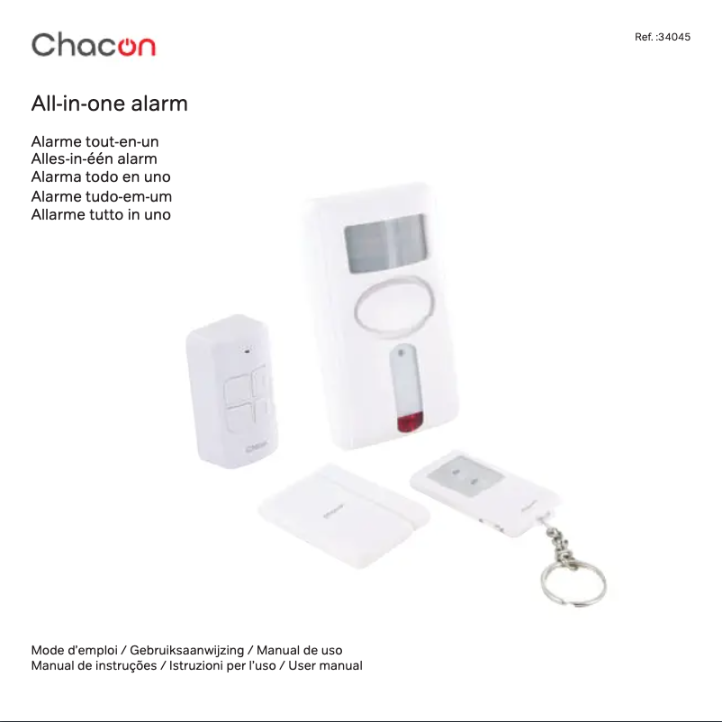 Página 1 del manual Manual de usuario Chacon 34045