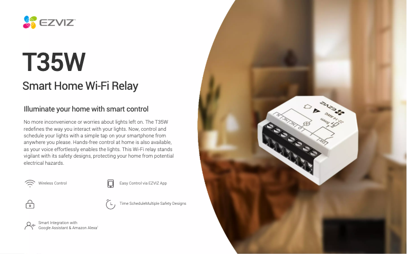 Imagen de la primera página del manual del dispositivo T35W