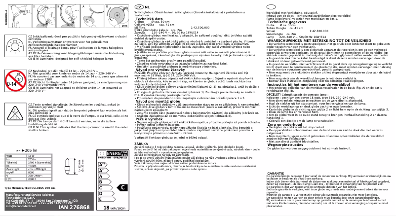 Imagen de la primera página del manual del dispositivo IAN 276868