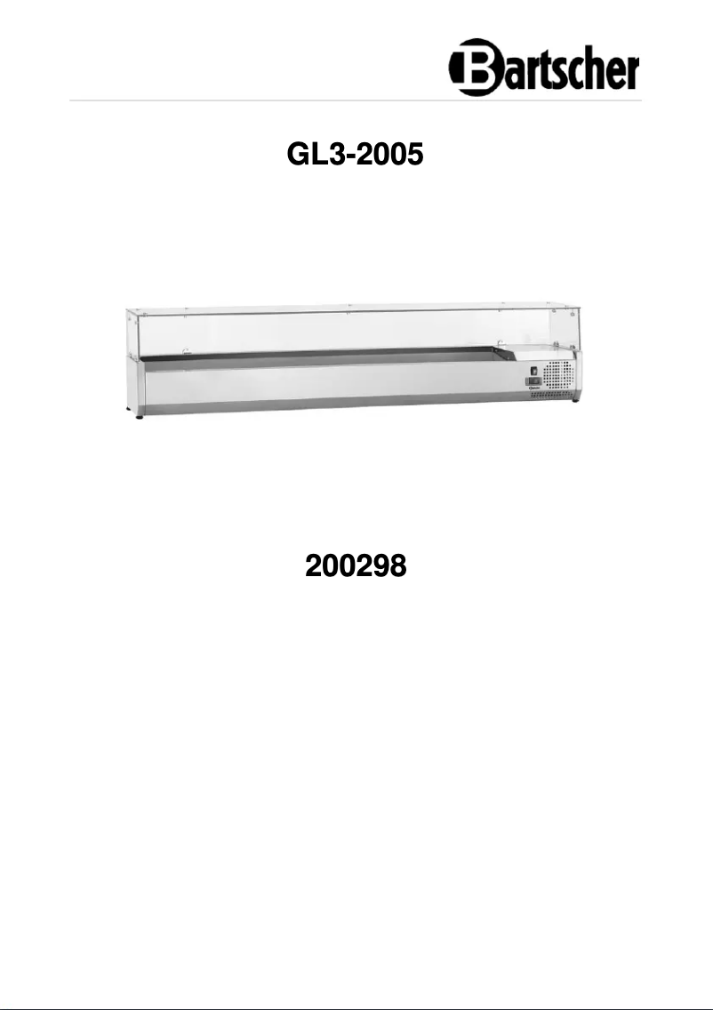 Imagen de la primera página del manual del dispositivo GL3-2005