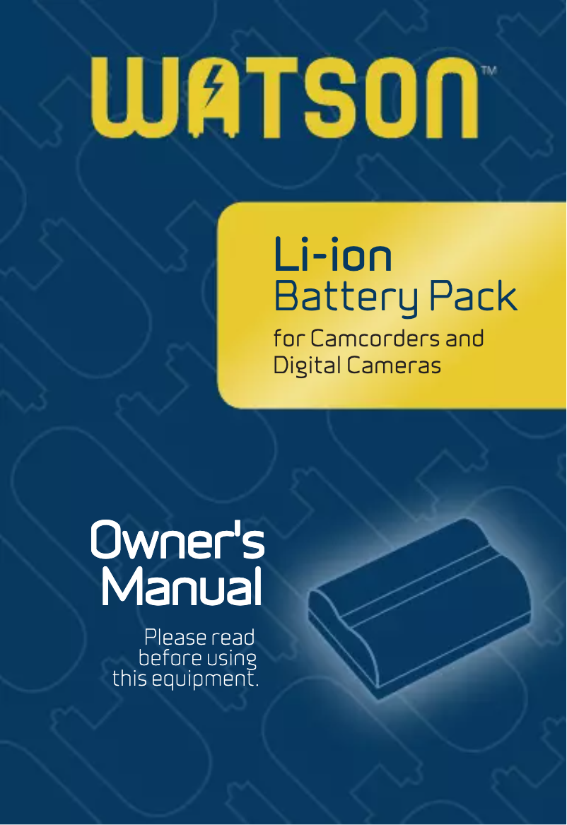 Página 1 del manual Manual de usuario Watson NP-95