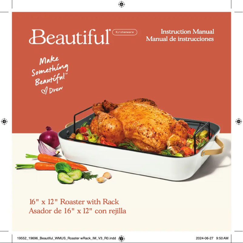 Página 1 del manual Manual de usuario Beautiful Roaster with Rack