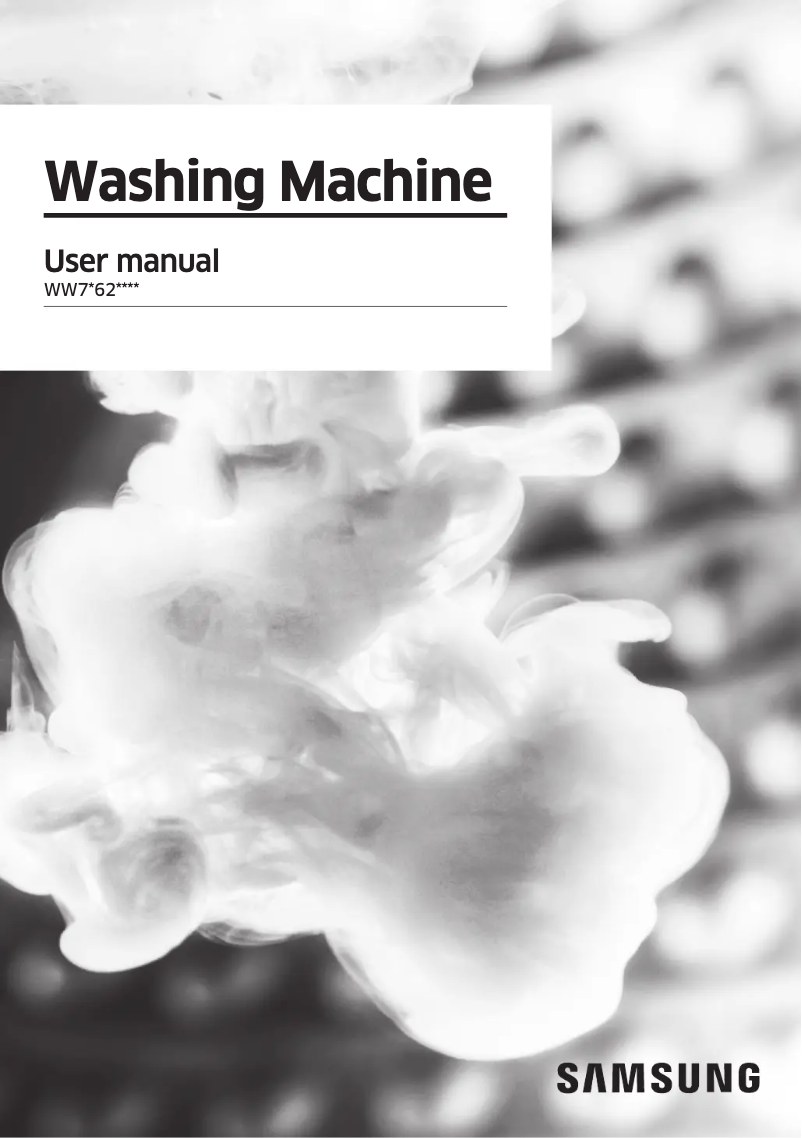 Imagen de la primera página del manual del dispositivo WW70R62LATWD