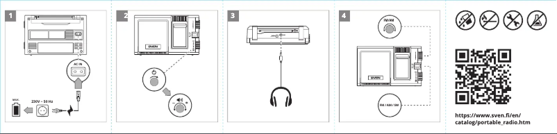 Página nº 1 - Manual de usuario Sven SRP-450