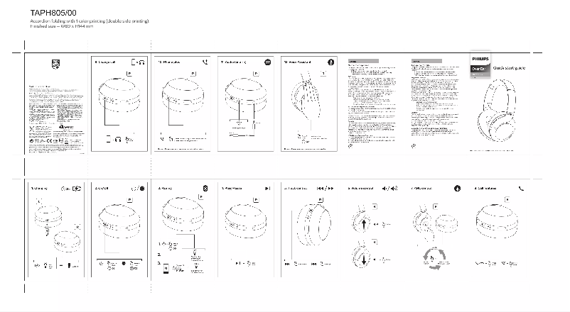 Imagen de la primera página del manual del dispositivo PH805