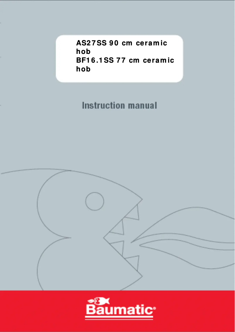 Imagen de la primera página del manual del dispositivo BF161SS