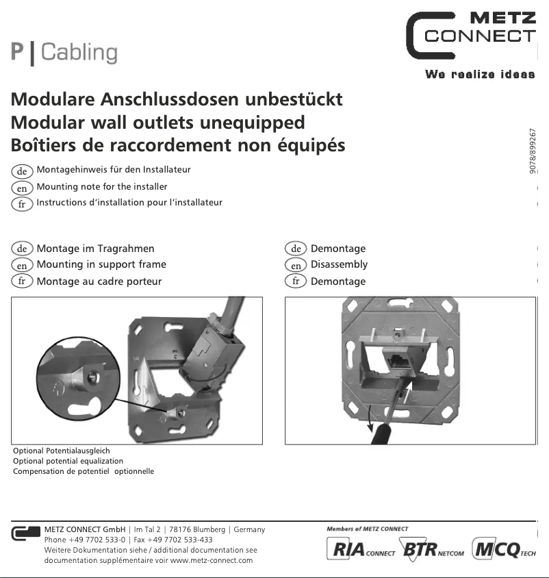 Página nº 1 - Manual de usuario Metz 1309151002-E