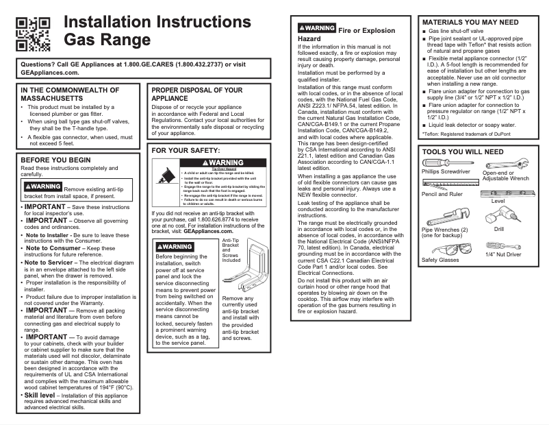 Imagen de la primera página del manual del dispositivo GGF500PVES