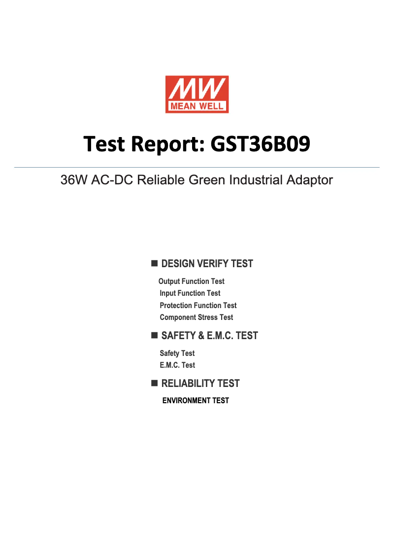 Imagen de la primera página del manual del dispositivo GST36B09-P1J
