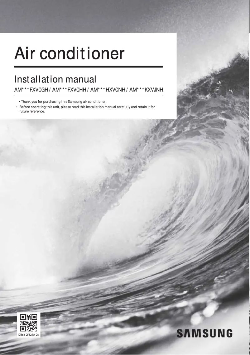 Página 1 del manual Manual de usuario Samsung AM180HXVCNH