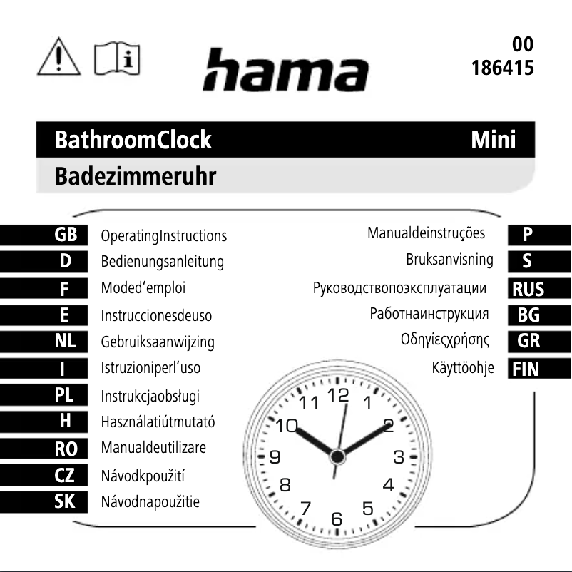 Página 1 del manual Manual de usuario Hama Mini