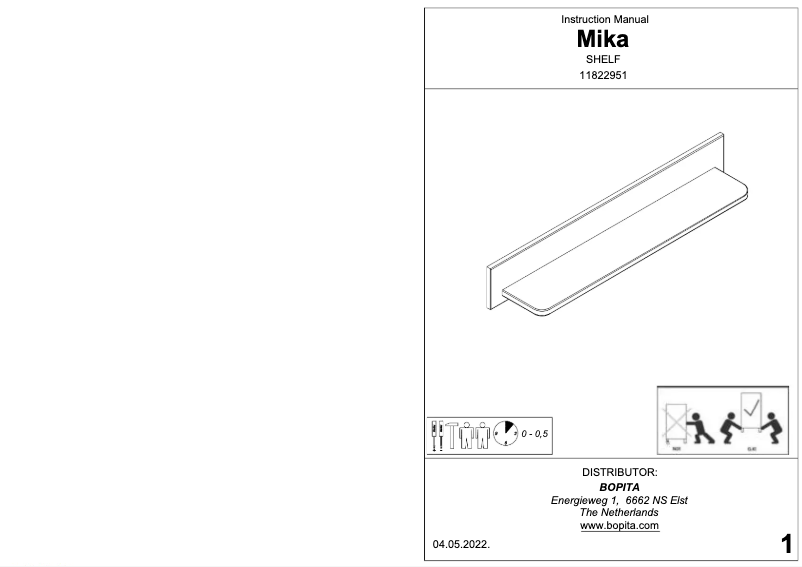 Página 1 del manual Manual de usuario Bopita Mika