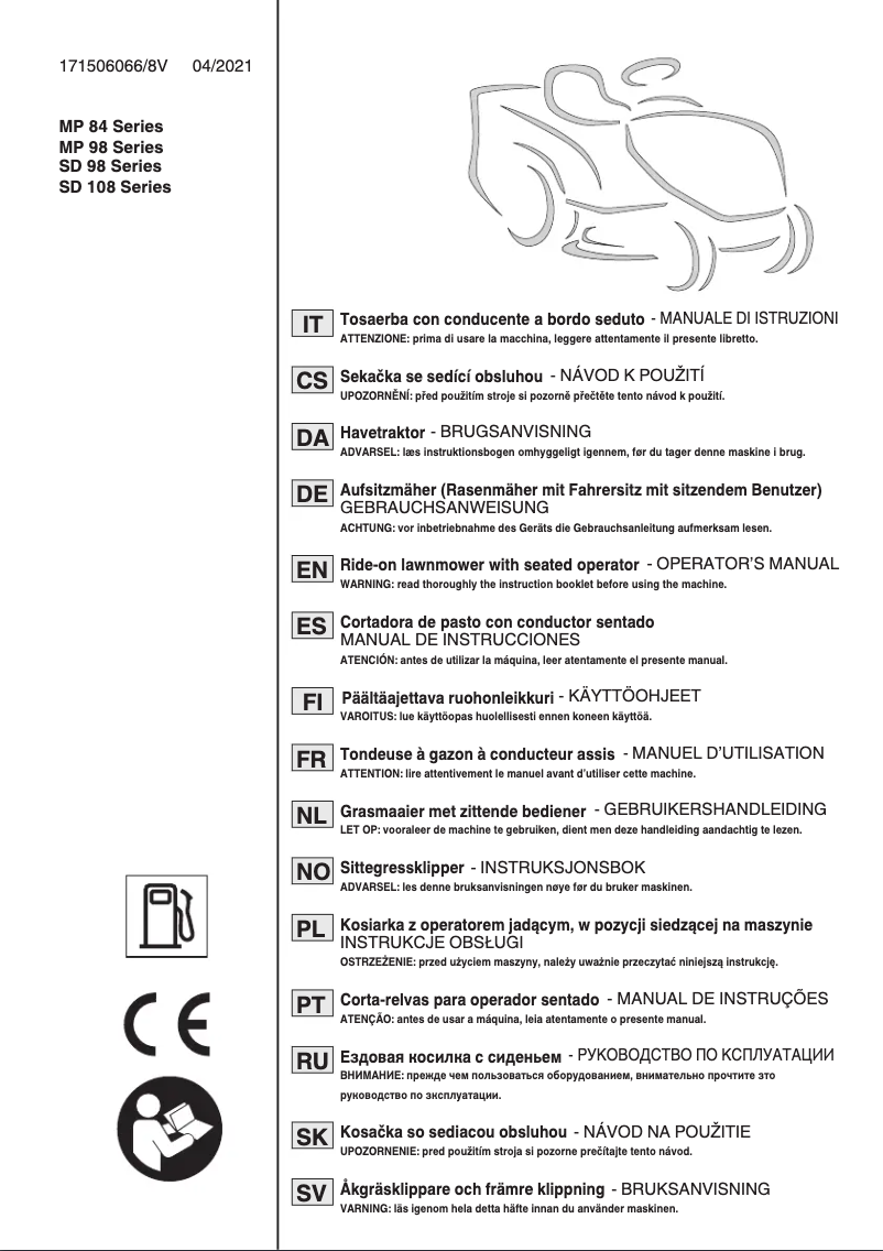 Imagen de la primera página del manual del dispositivo Estate 584