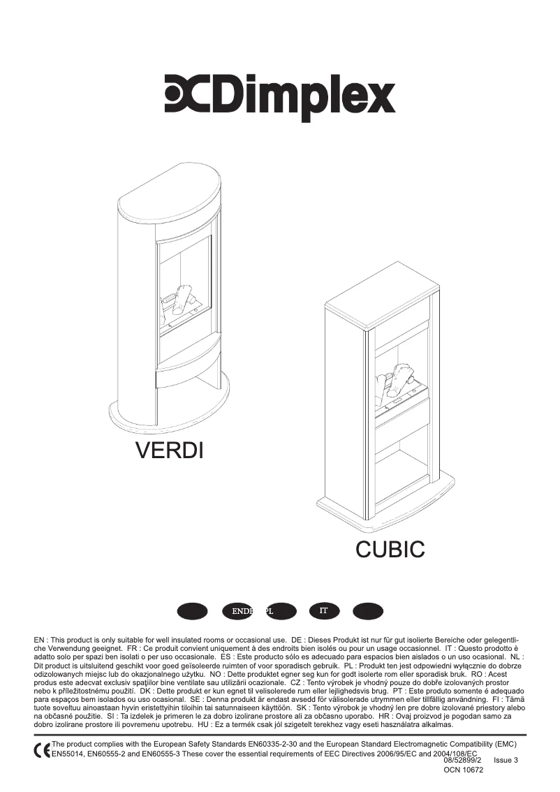 Imagen de la primera página del manual del dispositivo Cubic
