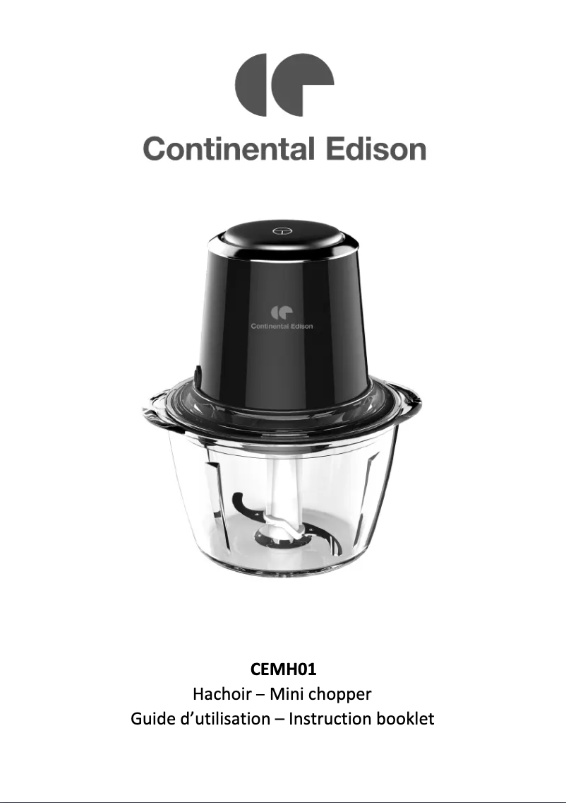 Imagen de la primera página del manual del dispositivo CEMH01