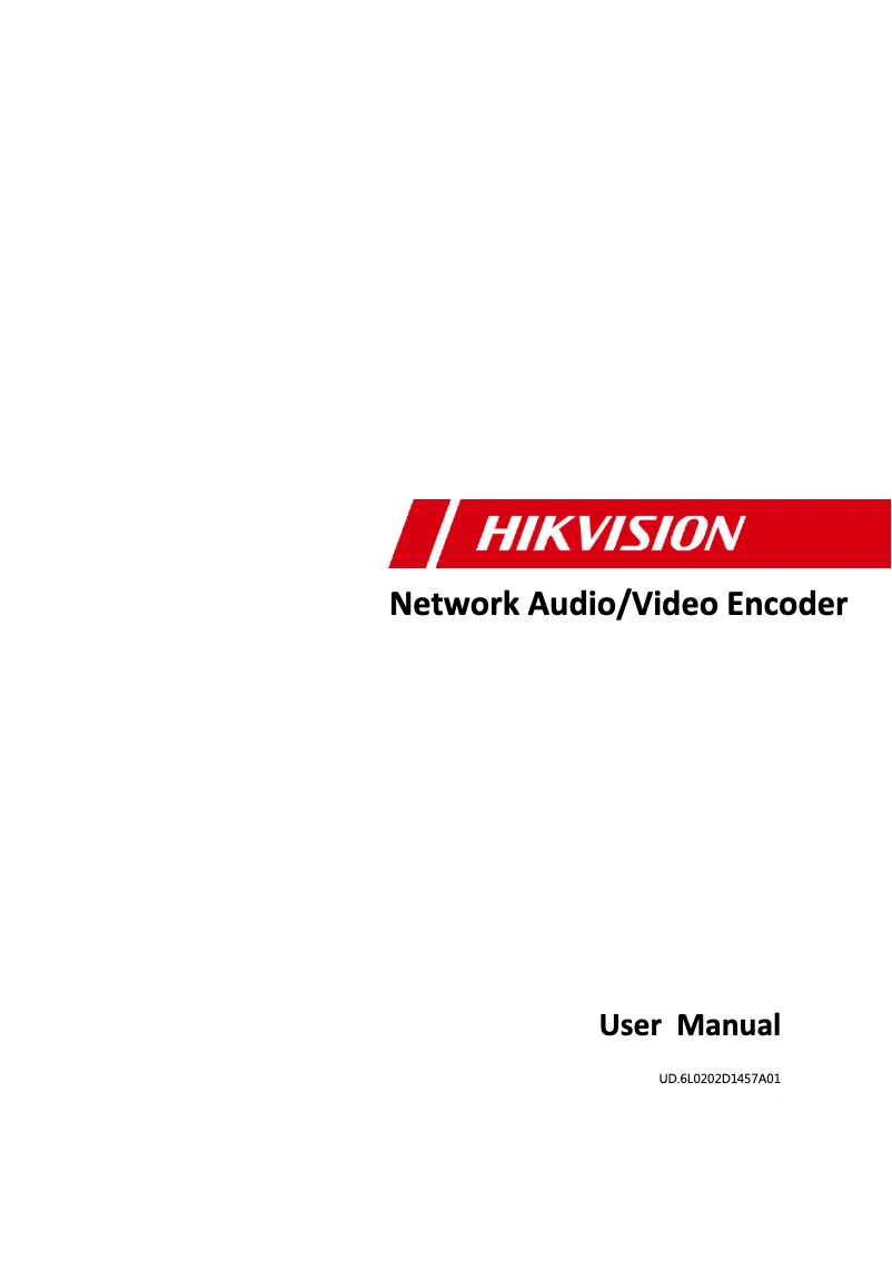 Página nº 1 - Manual de usuario Hikvision DS-6716HFI
