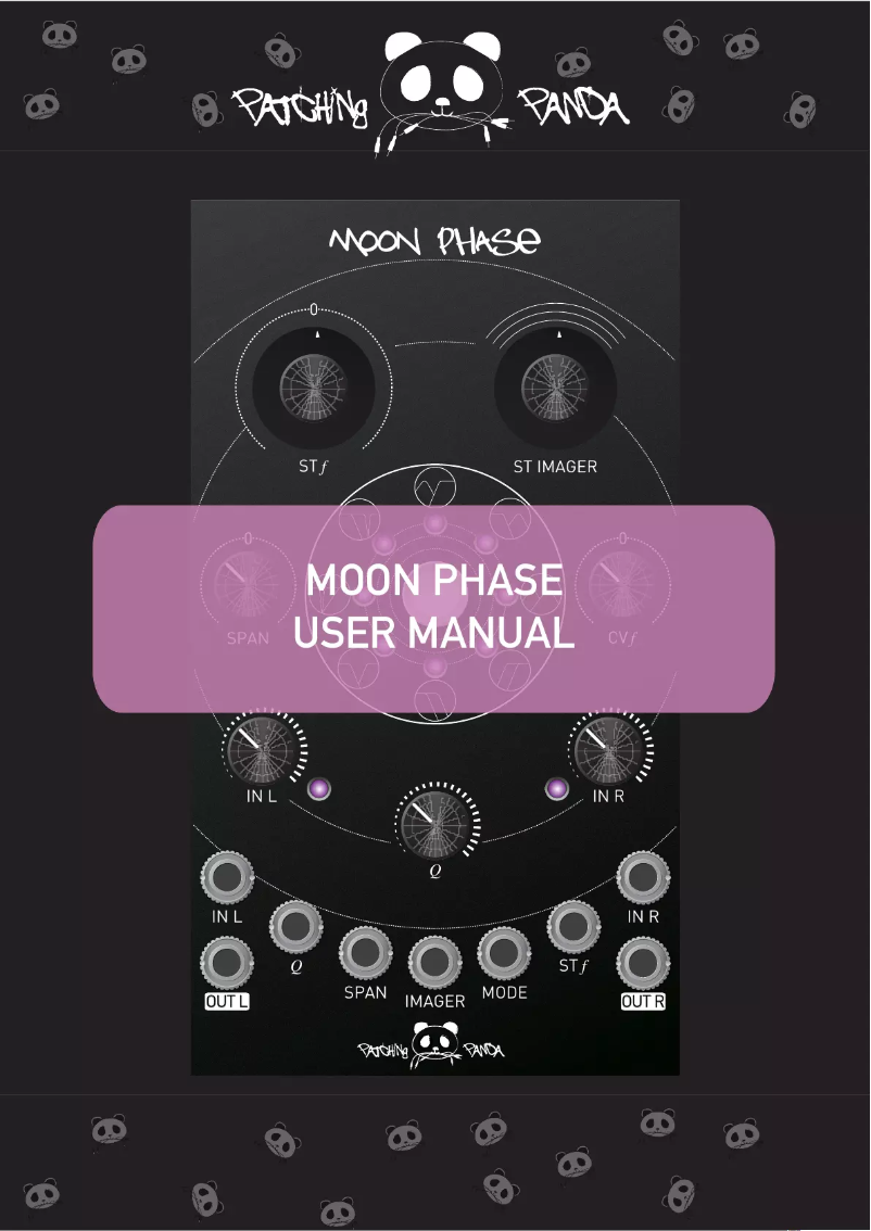 Página 1 del manual Manual de usuario Patching Panda Moon Phase